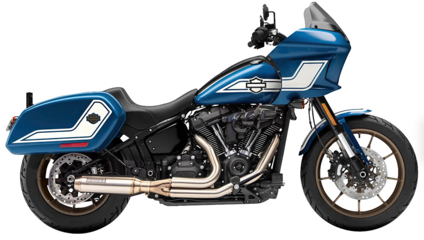 Bassani 2:1 Super Bike Exhaust System - Stainless (M8) (Non-CA Compliant)