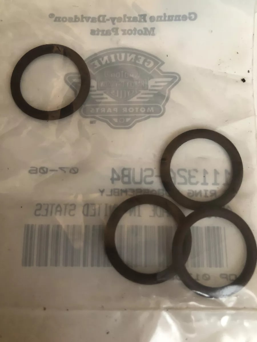 Piston O-ring, Bottom