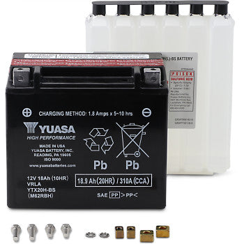 AGM Battery - YTX20H-BS .93 L