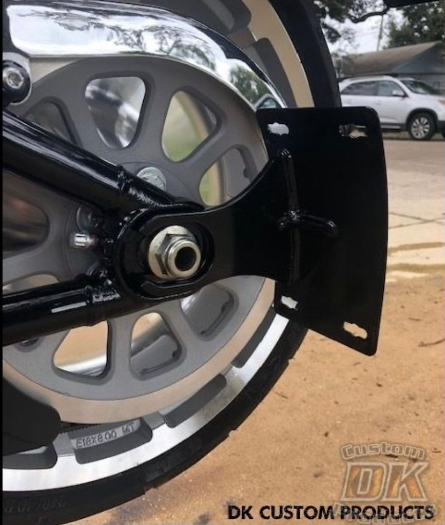 M8 Softail License Plate Relocation Kit
