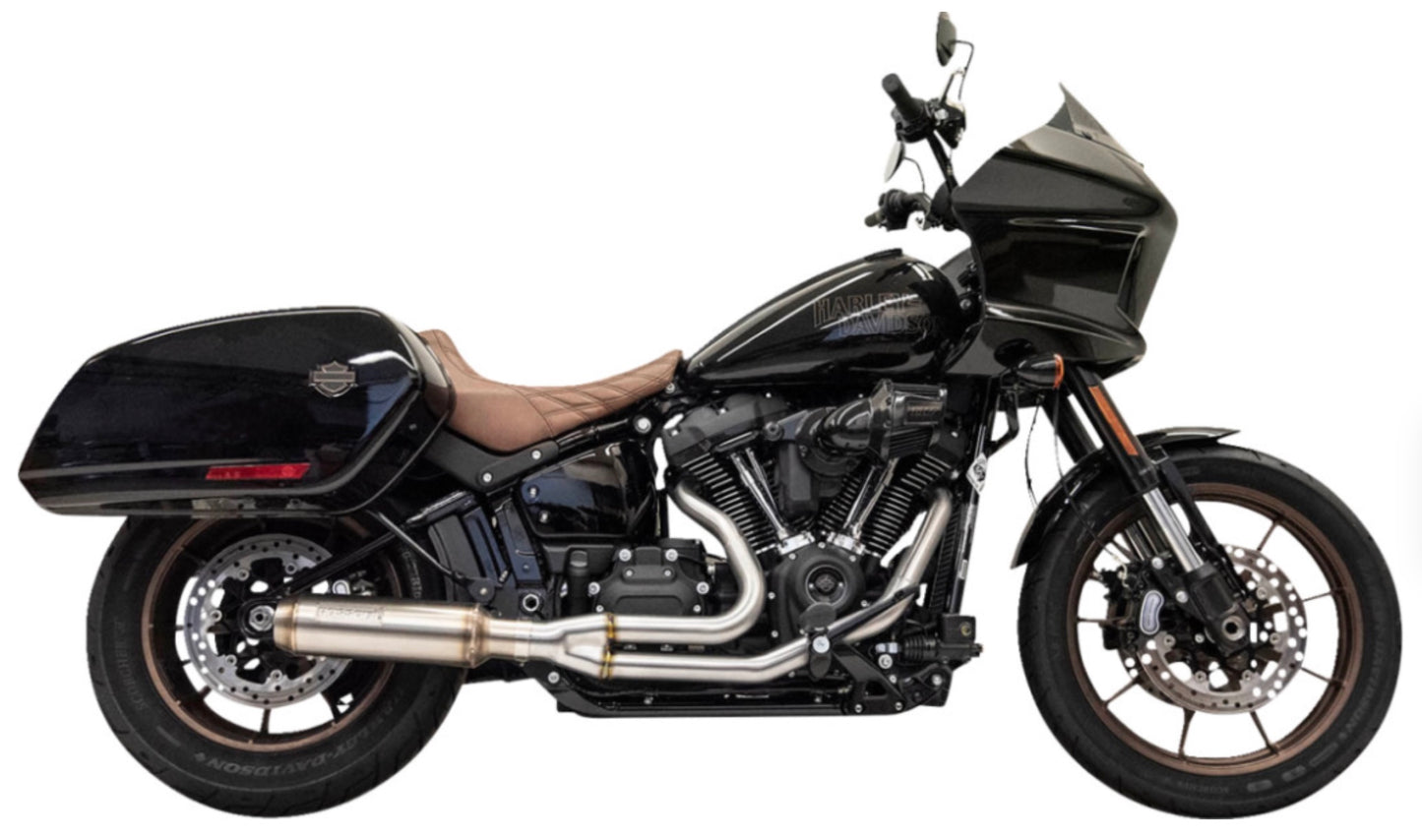 Bassani 2:1 Super Bike Exhaust System - Stainless (M8) (Non-CA Compliant)