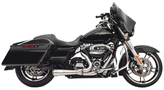 Bassani Road Rage 2:1 Short System - Stainless (M8 Touring) (Non-CA Compliant)