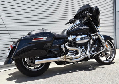 Bassani Road Rage III Mid Length Megaphone Muffler - Stainless (17-25 Bagger) (Non-CA Compliant)