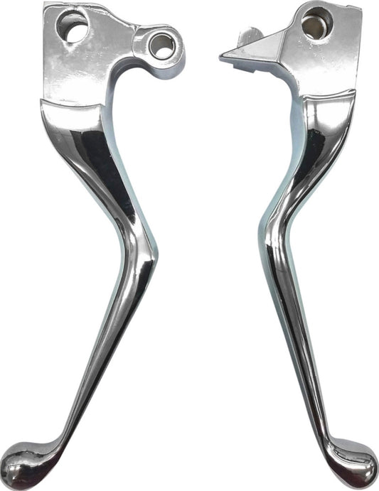 Smooth Lever Set - Chrome (04-06 XL Models)