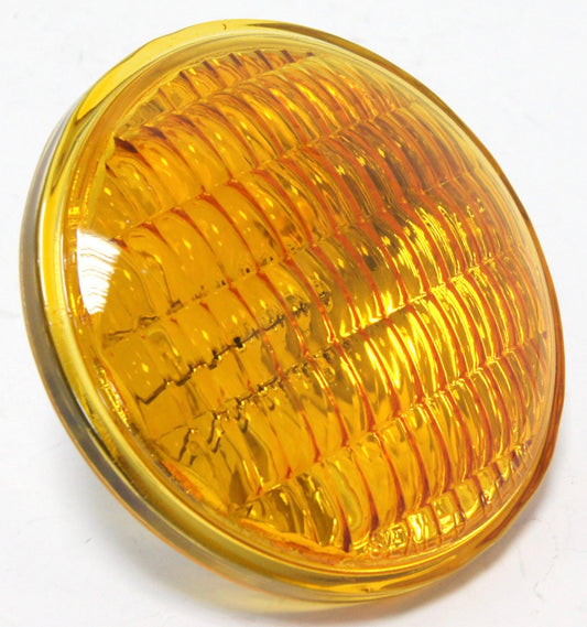4.5" Amber Sealed Beam Fluted Passing Lamp
