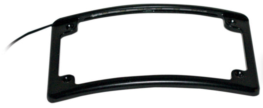 Custom Dynamics Radius LED License Plate Frame - Black