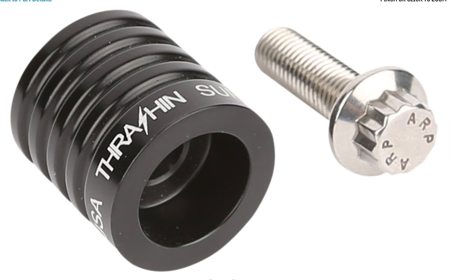 Thrashin Supply 1" Shorty Shifter Peg - Black